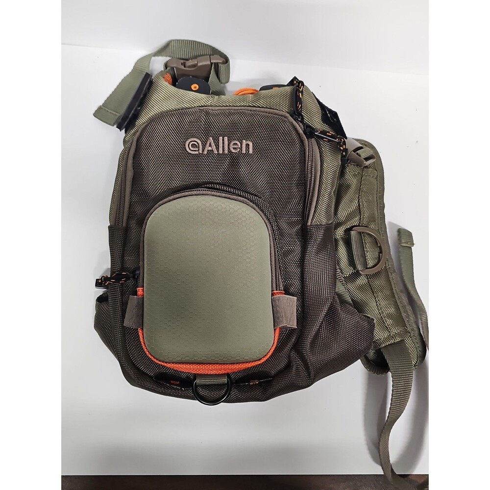 Allen Fall River Chest Pack Olive Green Very Good Condition!!